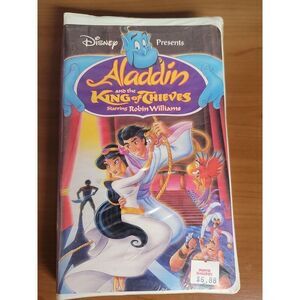 Disney Presents: Aladdin and the King of Thieves (VHS) #A32